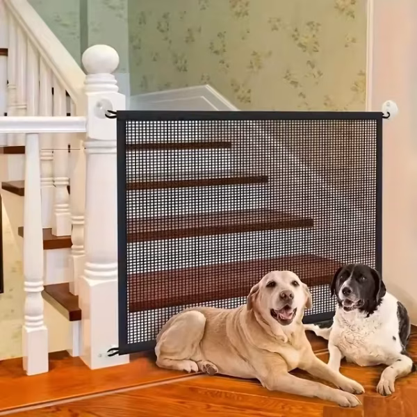 Malla puerta paa perros