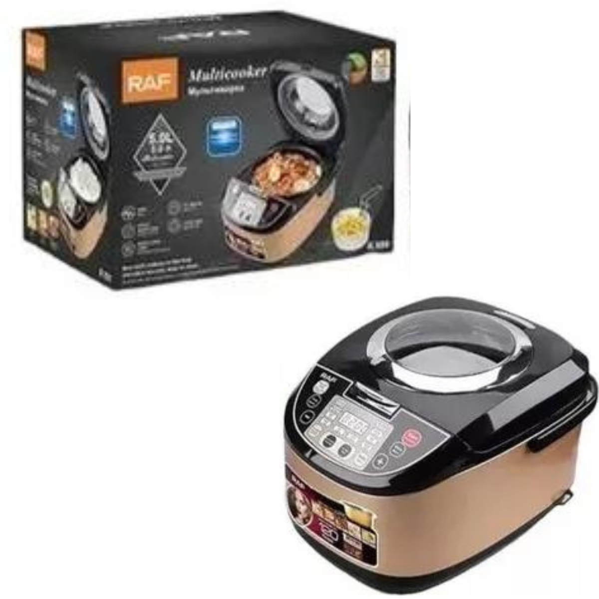 Olla Eléctrica Multifuncional 5 en 1 - Imagen 2