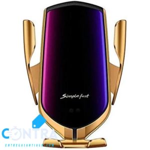 Soporte para teléfono de auto con carga