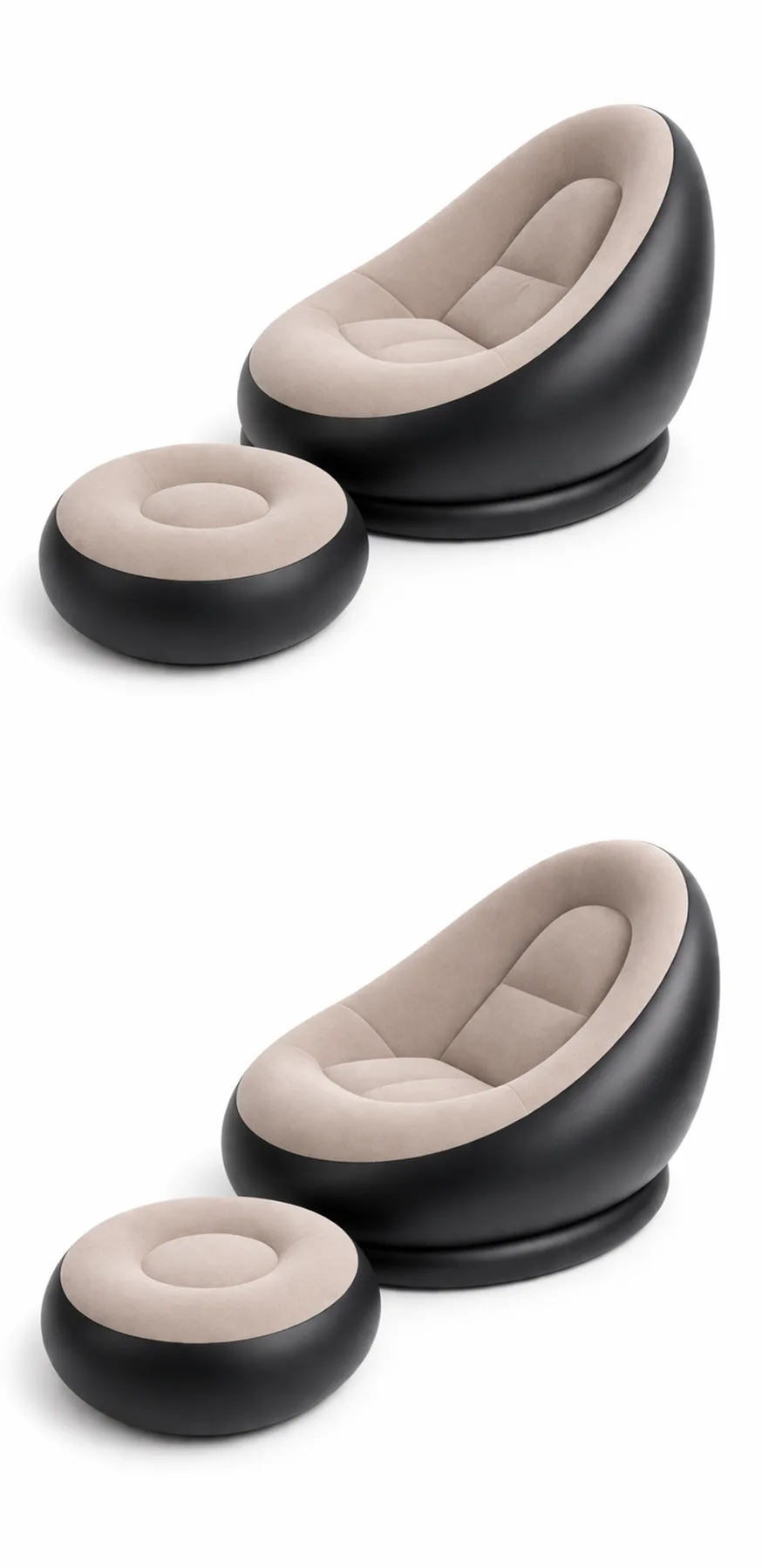 Tumbona Inflable Moderna de Lujo - Imagen 5