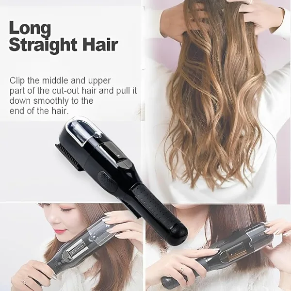 Cepillo cortador de puntas quemadas para un cabello sano - Imagen 3