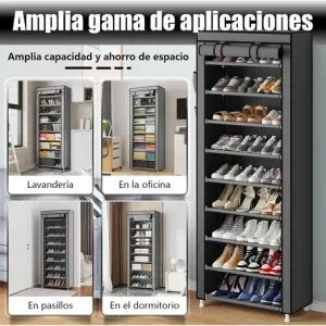 Zapatera Organizador Vertical 10 Niveles