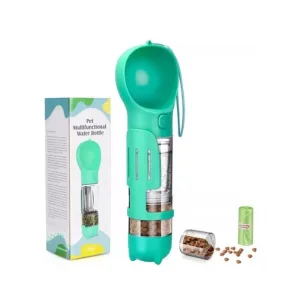 Botella para Mascotas 3 en 1 | Botella de Agua Portátil para Perros