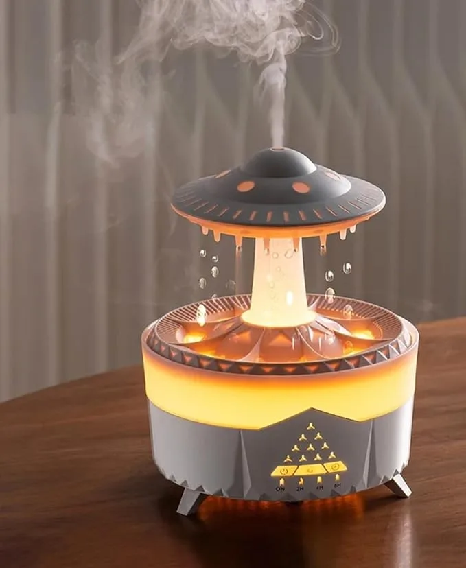 Humidificador Aromaterapia Lluvia | Difusor Aroma LED - Imagen 4