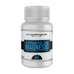 Citrato de Magnesio 400mg 60 Caps | Suplemento Magnesio