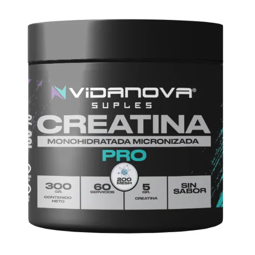 Creatina Monohidratada 300g 200 Mesh Vidanova Suples - Imagen 4