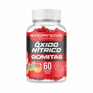 oxido nitrico gomitas 1000mg vidanova suples suplemento