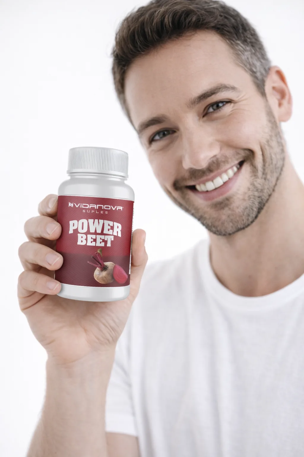 power beet cápsulas suplemento natural betarraga