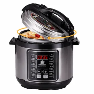 olla a presión eléctrica digital 6 litros multifuncion