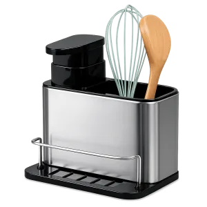 dispensador de jabón lava loza con organizador de cocina