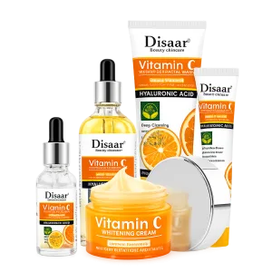 pack 5 productos vitamina c cuidado facial completo