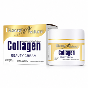 Crema Disaar Natural Collagen Beauty Cream 80 g con caja y frasco